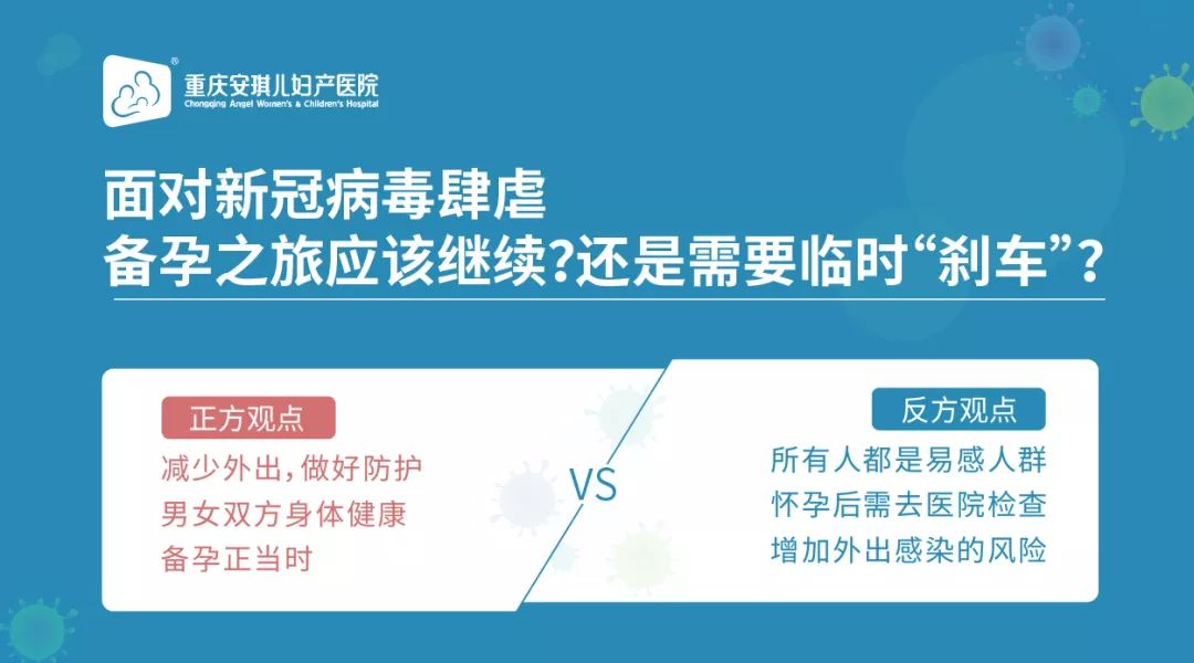 面對(duì)新冠病毒肆虐，備孕之旅應(yīng)該繼續(xù)？還是需要臨時(shí)“剎車”？(一)